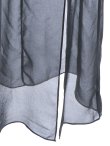 画像23: シースルーノースリーブドレス/チュール/ビジュー/パール/谷間見せ/背中見せ/ロングドレス/キャバドレス【S-Lサイズ/1カラー】[OF04] 【SB】dzj (23)