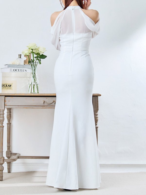 画像9: オフショルシアーロングドレス/キャバドレス【S-Lサイズ/4カラー】[HC02] 【YN】dzw (9)