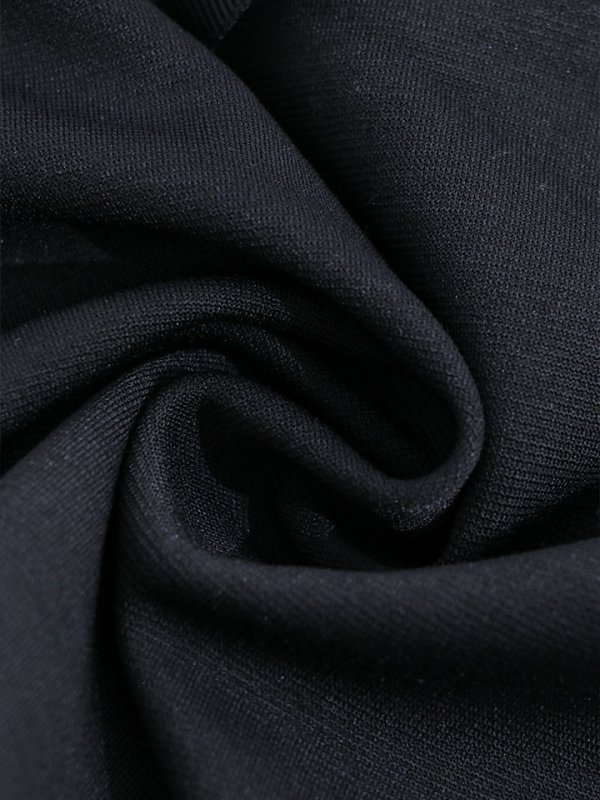 画像18: リボンショルダーワンピースドレス/ノールリーブ/リボン/谷間見せ/背中見せ/ミニドレス/キャバドレス【XS-Mサイズ/1カラー】[HC02-U] 【SB】dzw (18)