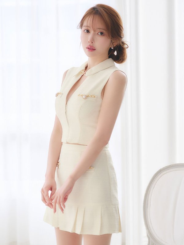 モデル：ゆめ　身長：160cm　着用サイズ：Sサイズ