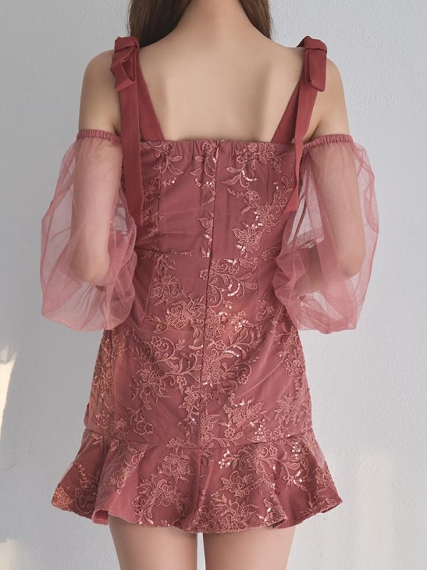 モデル：るりぴ　身長：165cm　着用サイズ：Sサイズ