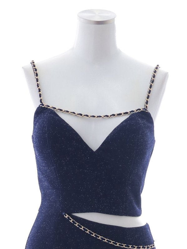 画像33: 送料無料！再入荷!グリッターラメキャミロングドレス/キャミ/チェーン/スリット/谷間見せ/ロングドレス/ キャバドレス【XS-XLサイズ/4カラー】[OF01A] 【SB】dzj【一部予約商品/11月上旬発送予定】 (33)