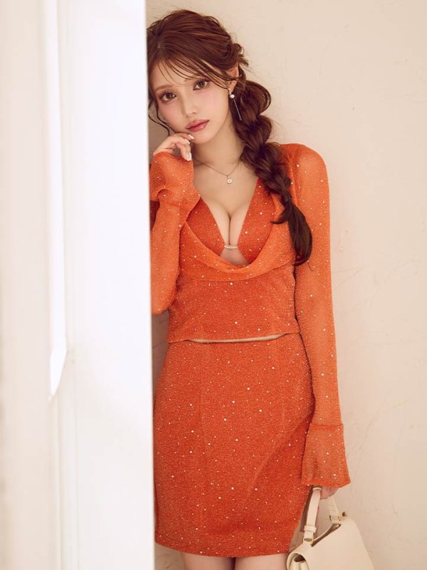 モデル：ももか　身長：156cm　着用サイズ：Sサイズ