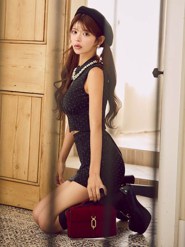 モデル：まりん　身長：163cm　着用サイズ：Sサイズ