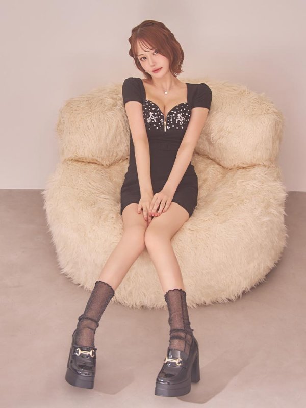 モデル：れみれみ　身長：163cm　着用サイズ：Sサイズ