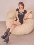 モデル：れみれみ　身長：163cm　着用サイズ：Sサイズ