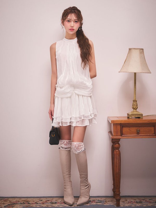 モデル：るりぴ　身長：165cm　着用サイズ：Sサイズ