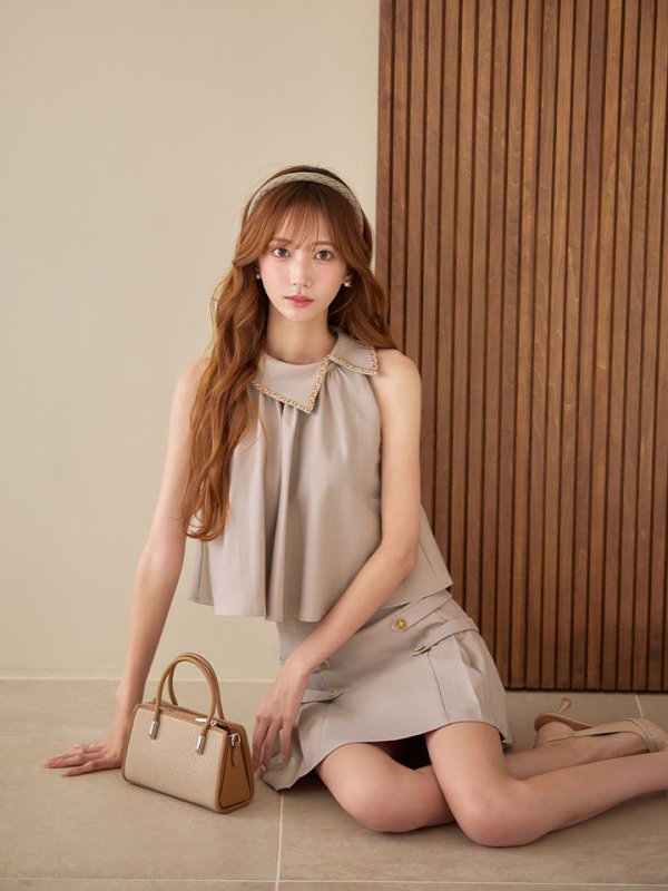モデル:あすか 身長:170cm 着用サイズ:Sサイズ