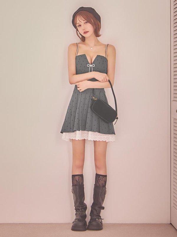 モデル：れみれみ　身長：163cm　着用サイズ：Sサイズ