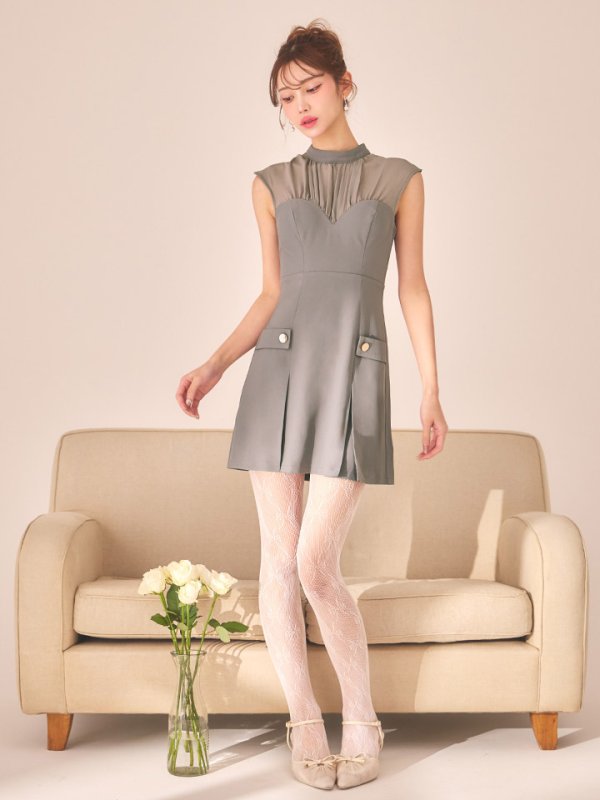 モデル：るりぴ　身長：165cm　着用サイズ：Sサイズ