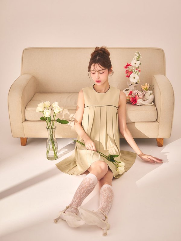 モデル：るりぴ　身長：165cm　着用サイズ：Sサイズ