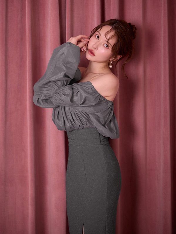 モデル：ゆめ　身長：160cm　着用サイズ：Sサイズ