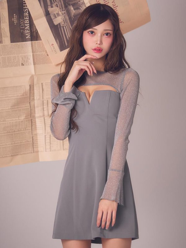 モデル：るりぴ　身長：165cm　着用サイズ：Sサイズ