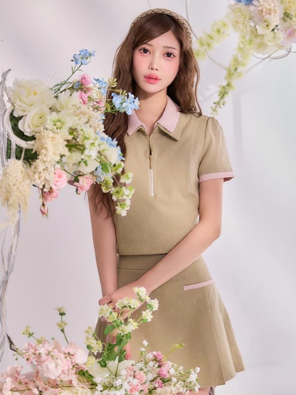 モデル：るりぴ　身長：165cm　着用サイズ：Sサイズ