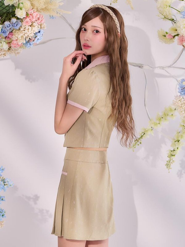 モデル：るりぴ　身長：165cm　着用サイズ：Sサイズ