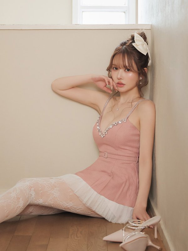 モデル：ゆめ　身長：160cm　着用サイズ：Sサイズ