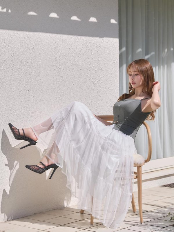 モデル：ゆめ　身長：160cm　着用サイズ：Sサイズ