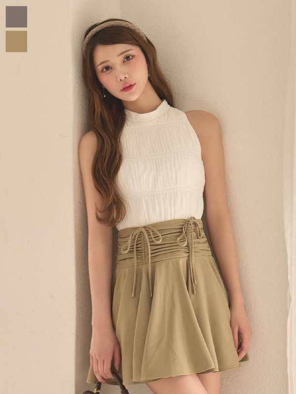 モデル：るりぴ　身長：165cm　着用サイズ：Sサイズ