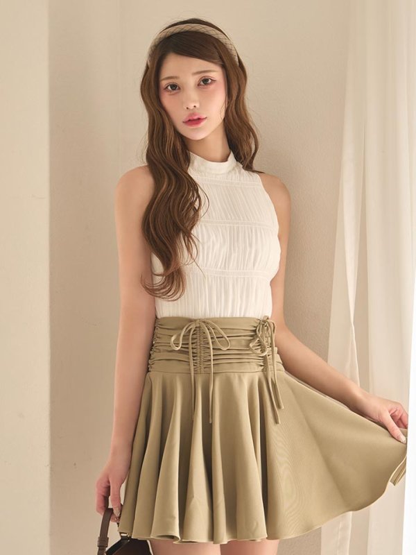 モデル：るりぴ　身長：165cm　着用サイズ：Sサイズ