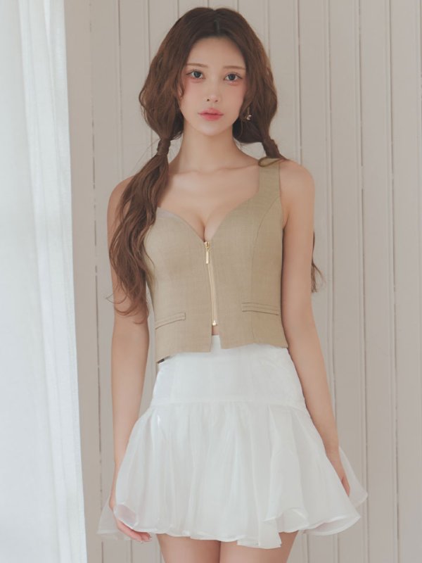 モデル：るりぴ　身長：165cm　着用サイズ：Sサイズ