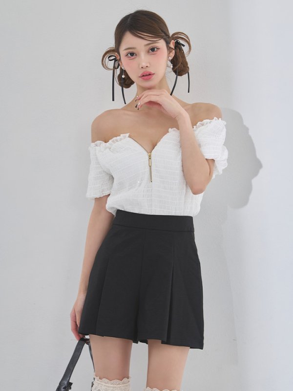 モデル：るりぴ　身長：165cm　着用サイズ：Sサイズ