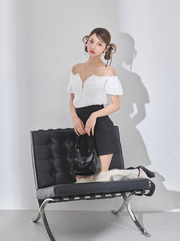 モデル：るりぴ　身長：165cm　着用サイズ：Sサイズ