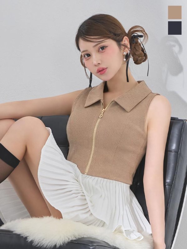 モデル：るりぴ　身長：165cm　着用サイズ：Sサイズ