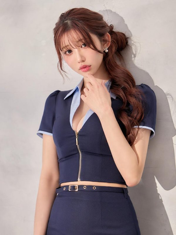 モデル：神楽ゆあ　身長：167cm　着用サイズ：Sサイズ