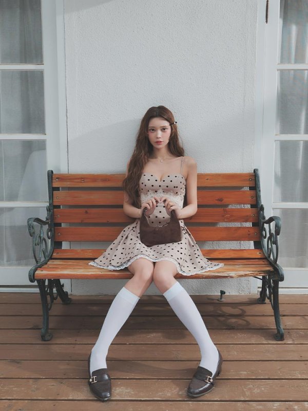 モデル：るりぴ　身長：165cm　着用サイズ：Sサイズ