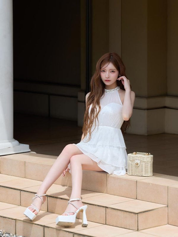 モデル：まみ　身長：161cm　着用サイズ：Sサイズ