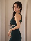 グリーン　モデル：ゆりお　身長：165cm　着用サイズ：Sサイズ