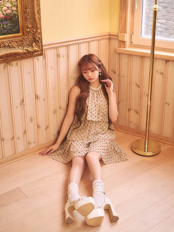 モデル：まみ　身長：161cm　着用サイズ：Sサイズ