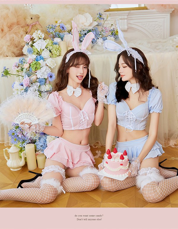 画像3: 【即日発送】ドリームバニー【マリームーン】【ハロウィンコスプレ11点セット】【フリーサイズ/2カラー】[OF04] (3)