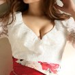 画像5: 再入荷！チェーンリボン/アシメスカート/ドッキングワンピース/キャバドレス/ミニドレス 【S-XLサイズ/1カラー】[OF03-X]【YN】dz (5)
