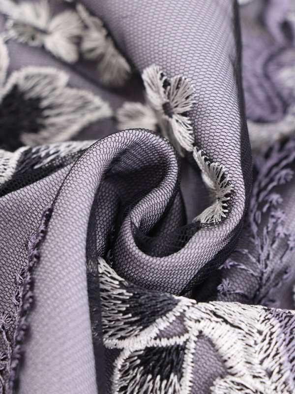 画像19: SALE!再入荷！ラグジュアリーフラワー/花柄刺繍/リボンベルト/キャバドレス/ミニドレス【S-XLサイズ/1カラー】[OF03-X]【YN】dz (19)