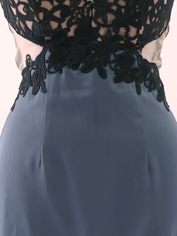 画像19: 再入荷！選べる袖ドレス/花柄刺繍スピンドルスリットドレス /透け /谷間見せ /ミニドレス /キャバドレス【XS-XLサイズ/3タイプ】[OF03-U] 【YN】dz (19)