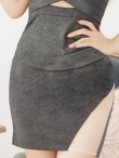 画像15: SALE!ワンカラーストレッチバストアップドレス/バストクロス/胸盛り/ノースリーブ/背中見せ/タイトスカート/ミニドレス/キャバドレス【S-Mサイズ/6カラー】[OF08-X] 【YN】dzw (15)