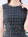 画像13: SALE!ノースリーブツイードドレス/スリット/胸元隠し/背中隠し/ミニドレス/キャバドレス/ワンピース【S-Lサイズ/9カラー】[OF03] 【YN】dzw (13)