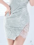 画像8: SALE!総レース/ノースリーブ/刺繍/レース/サイドシアー/タイトスカート/胸元見せ/ミニドレス/キャバドレス【S-Mサイズ/4カラー】[OF03-U] 【YN】dzw (8)