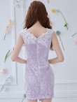 画像9: SALE!総レース/ノースリーブ/刺繍/レース/サイドシアー/タイトスカート/胸元見せ/ミニドレス/キャバドレス【S-Mサイズ/4カラー】[OF08-U] 【YN】dzw (9)