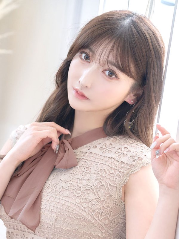 画像8: SALE!Lサイズあり!! マーメイド/ リボンネック/ フラワーレース/ ノースリーブ/ ワンピース/ ミモレ丈/ タイト/ ミディアムドレス/ キャバドレス/パッド無し/[OF03-X]【YN】dzc (8)