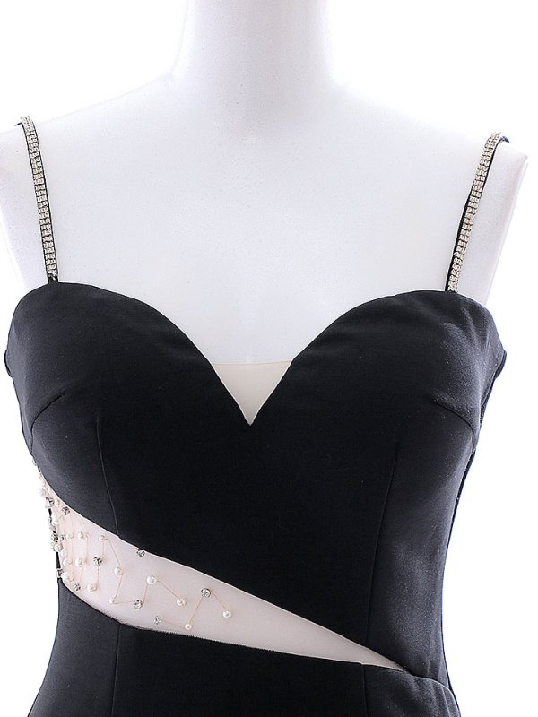 画像22: キャミソールシアードレス/サイドシアー/ビジュー/谷間見せ/背中見せ/タイト/ミニドレス/キャバドレス 【XS-Mサイズ/2カラー】[OF03-U] 【YN】dzj (22)