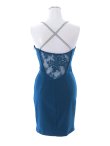 画像17: SALE!ワンカラーバックレースミニドレス/無地/ノースリーブ/キャミソール/ビジュー/レース/スリット/谷間見せ/背中見せ/タイト/ミニドレス/キャバドレス【S-Lサイズ/3カラー】[HC02] 【YN】dzj (17)