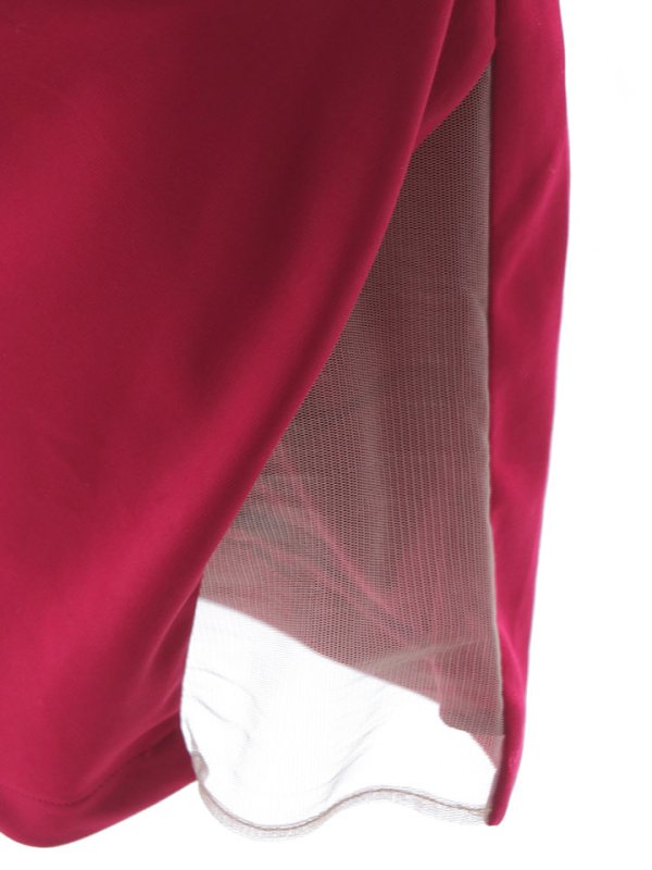 画像20: SALE!ゴージャスデコルテカットアウトドレス/ノースリーブ/ビジュー/ストレッチ/谷間見せ/背中見せ/透け/タイト/ミニドレス/キャバドレス【XS-Lサイズ/3カラー】[HC02-X] 【YN】dzw (20)