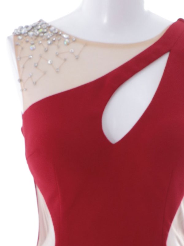 画像21: SALE!サイドシアースリットドレス/スリット/シアー/無地/谷間見せ/タイト/キャバドレス/ミニドレス【S-Mサイズ/2カラー】[OF03] 【YN】dzj (21)