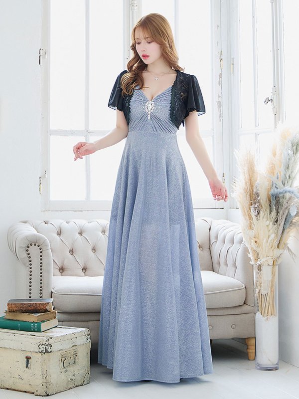 画像6: 送料無料！【新色登場】グリッターラメ/キャミソール/ノースリーブ/谷間見せ/背中見せ/ビジュー/ロングドレス/キャバドレス 【S-Lサイズ/4カラー】[HC02-X]【YN】dzw【一部予約商品/11月下旬発送予定】 (6)