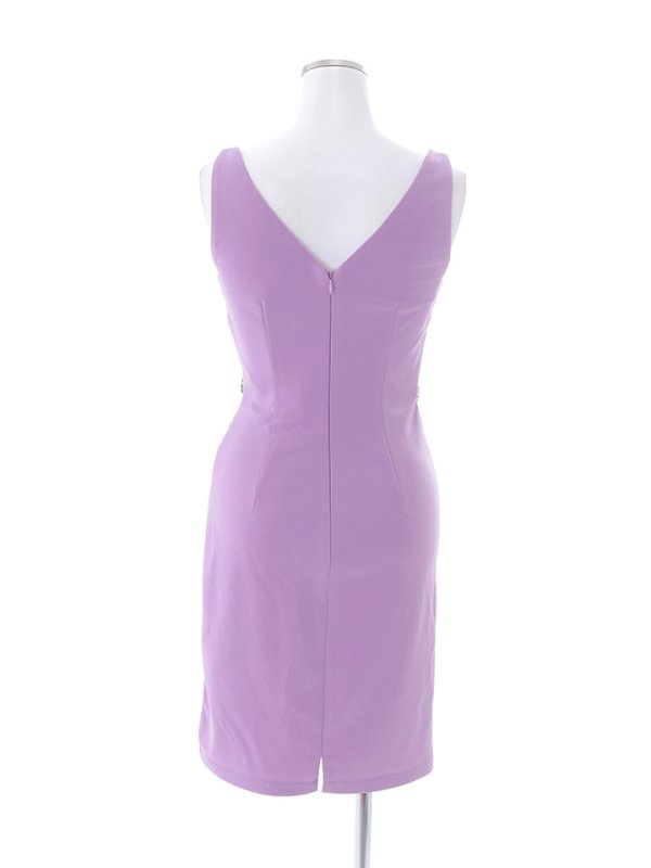 画像21: SALE!ワンカラー/カットアウト/バストクロスビジュー/アメスリ/アメリカンスリーブ/シアー/ノースリーブ/谷間見せ/タイト/ミニドレス/キャバドレス 【XS-Mサイズ/3カラー】[HC02-U] 【YN】dzw (21)