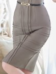 画像10: SALE!【Glera/グレイラ】ストレッチノースリーブドレス/ワンカラー/無地/ストレッチ/ベルト/タイト/谷間隠し/背中隠し/タイト/ミニドレス/キャバドレス 【S-Lサイズ/3カラー】[OF08-U] 【YN】dzw (10)