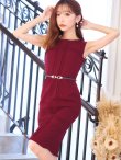 画像15: SALE!【Glera/グレイラ】ストレッチノースリーブドレス/ワンカラー/無地/ストレッチ/ベルト/タイト/谷間隠し/背中隠し/タイト/ミニドレス/キャバドレス 【S-Lサイズ/3カラー】[HC02-U] 【YN】dzw (15)