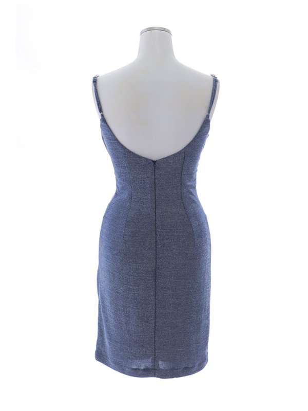 画像35: ラメキャミソールドレス/グリッター/背中見せ/タイト/ドレープ/ミニドレス/ キャバドレス【XS-Lサイズ/5カラー】[OF03-U] 【YN】dzw (35)